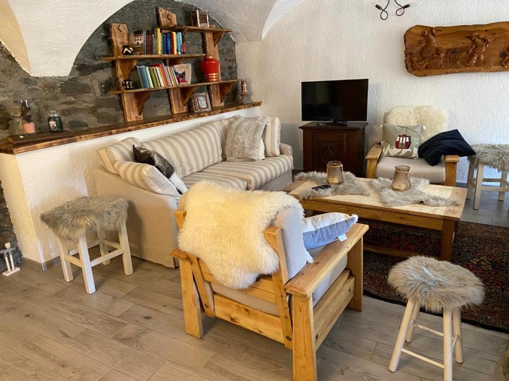 Les Cheminees Appartement La Thuile Buitenkant foto