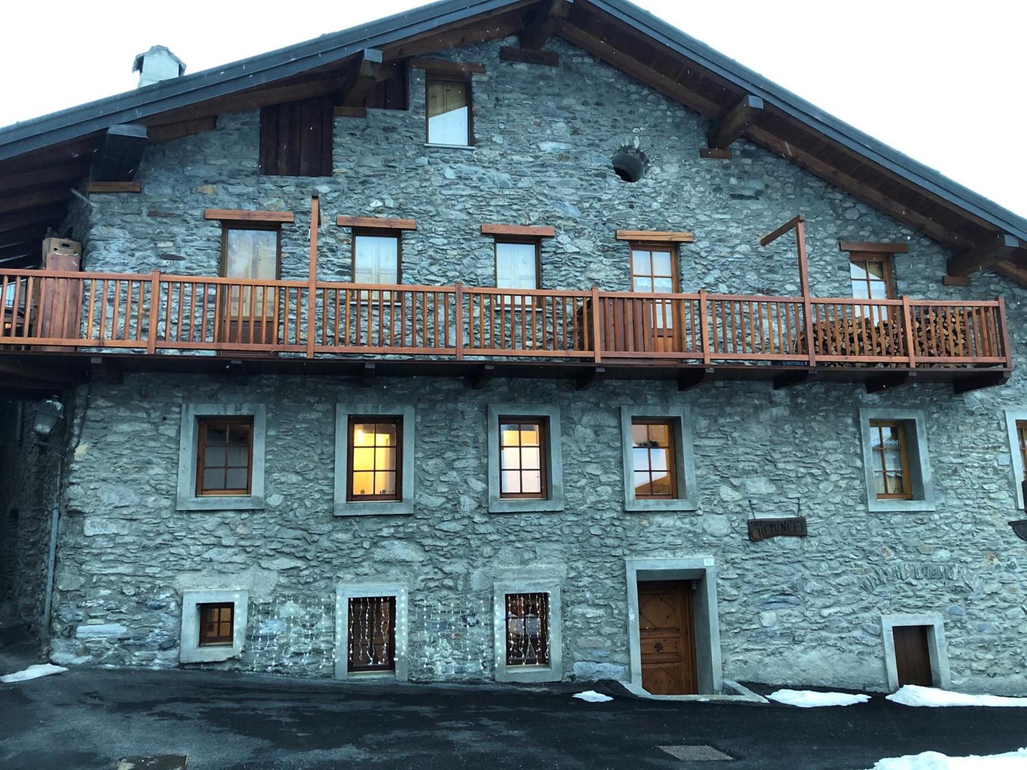 Les Cheminees Appartement La Thuile Buitenkant foto